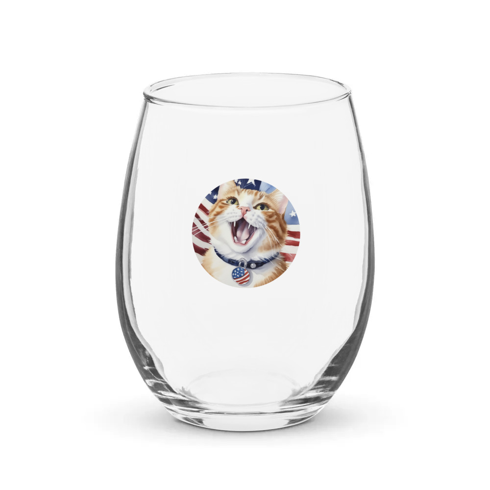 PugMug Custom Jack Jack Stemless Wine Glass