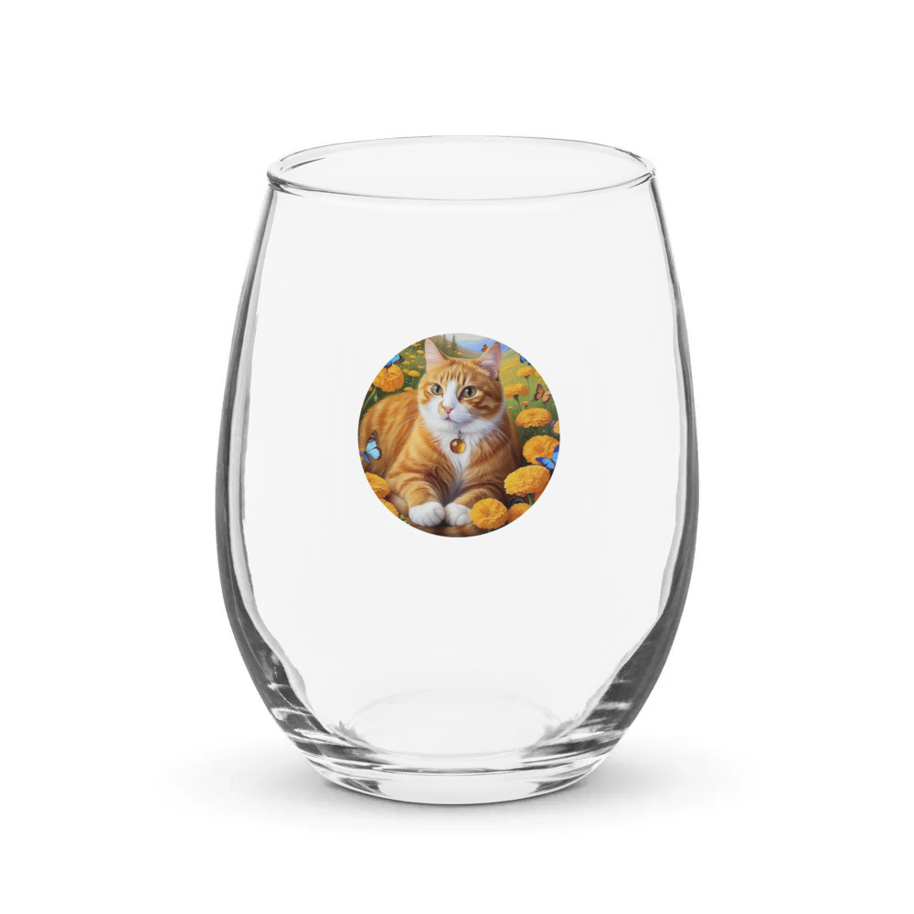 PugMug Custom Jack Jack Stemless Wine Glass