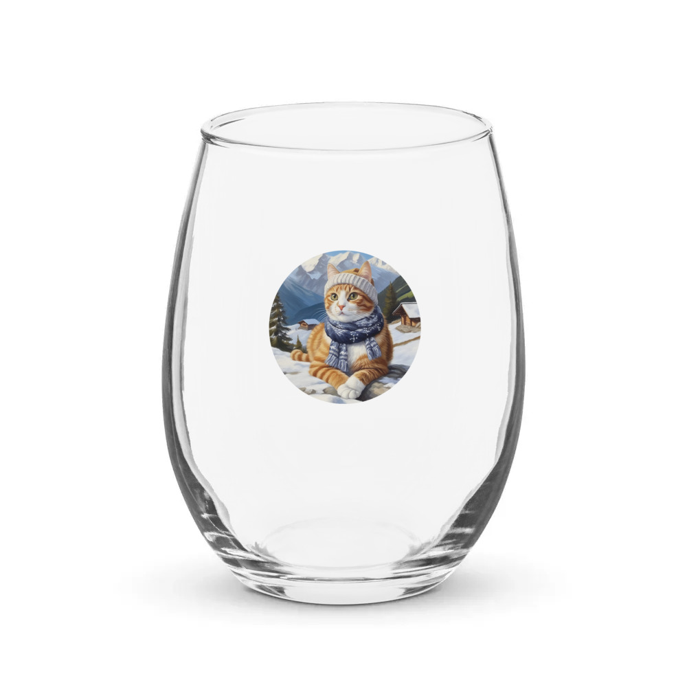 PugMug Custom Jack Jack Stemless Wine Glass
