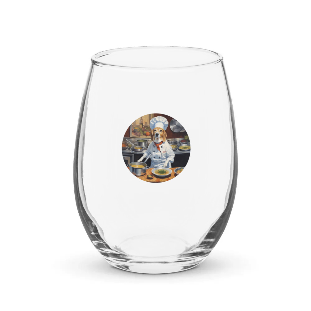 PugMug Custom Munchkin Stemless Wine Glass