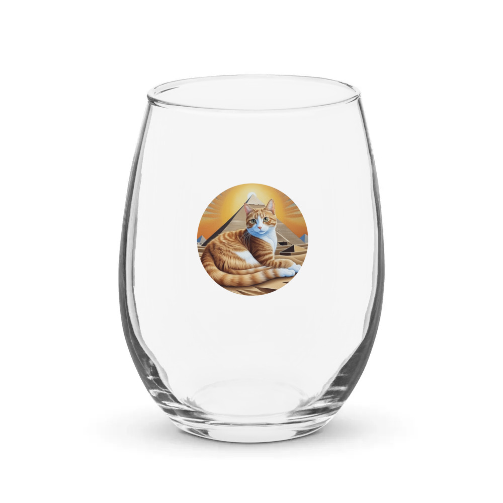 PugMug Custom Jack Jack Stemless Wine Glass
