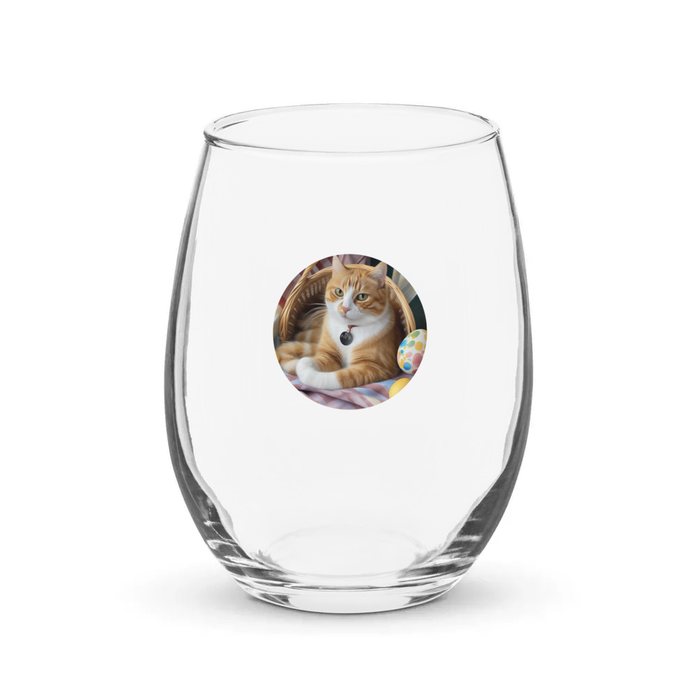 PugMug Custom Jack Jack Stemless Wine Glass
