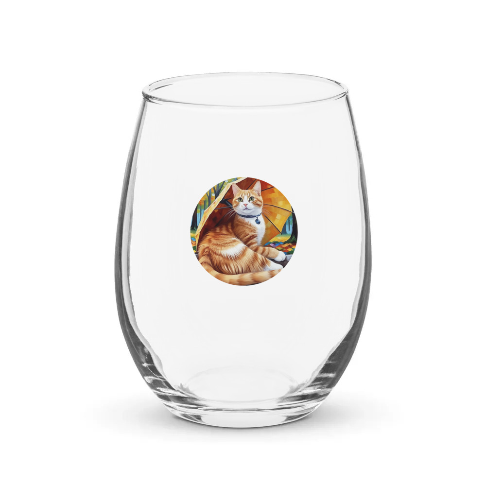 PugMug Custom Jack Jack Stemless Wine Glass