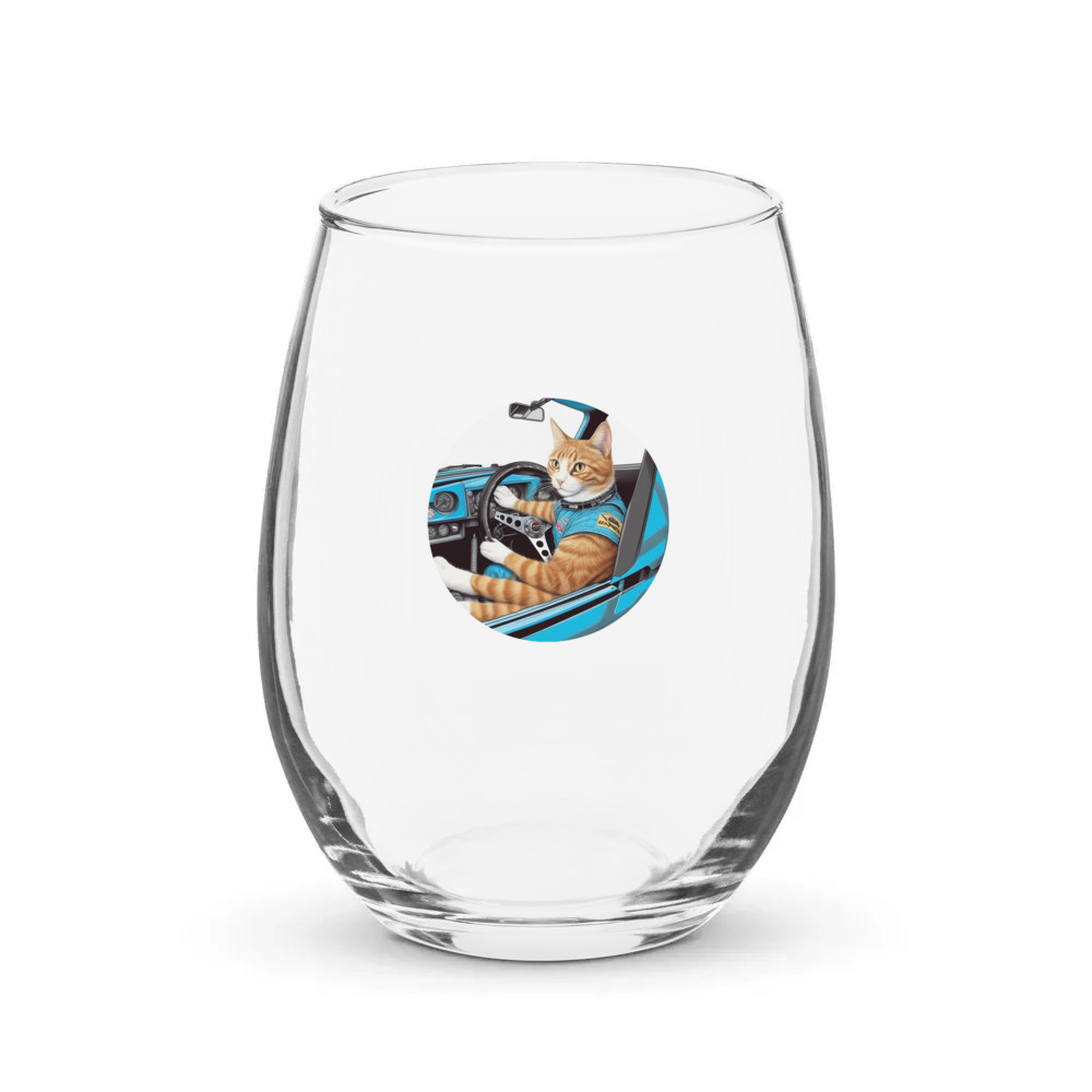 PugMug Custom Jack Jack Stemless Wine Glass