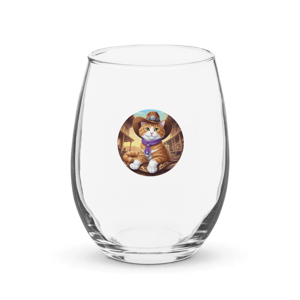 PugMug Custom Jack Jack Stemless Wine Glass