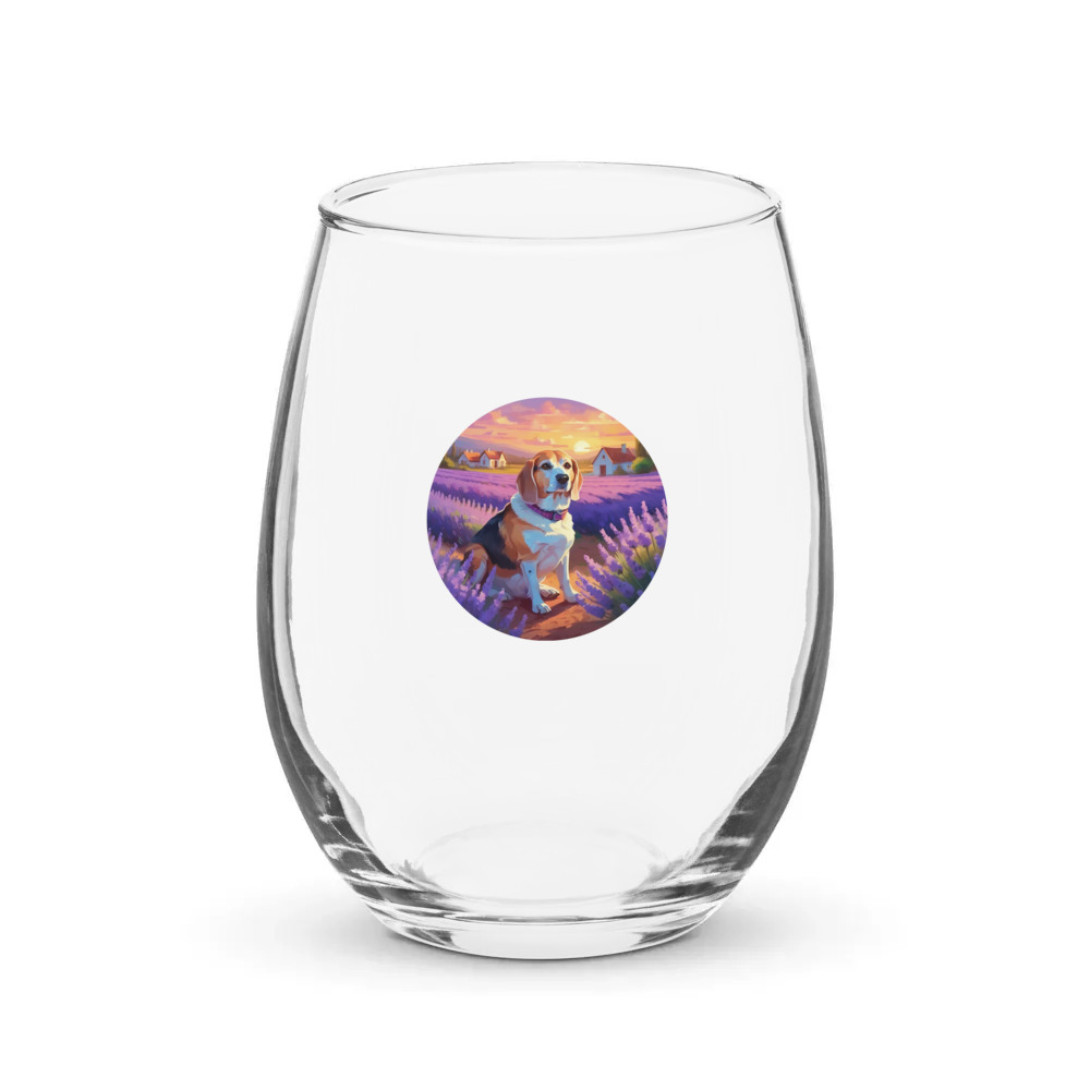PugMug Custom Munchkin Stemless Wine Glass