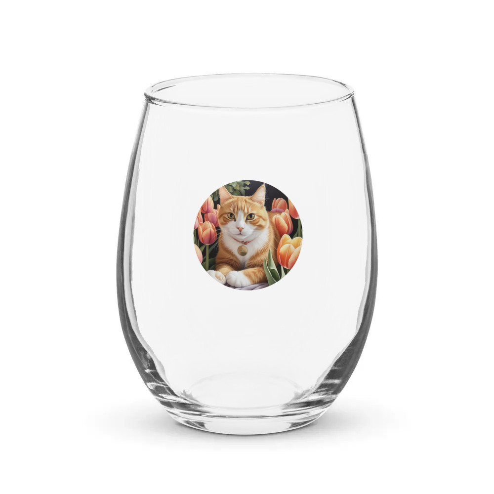 PugMug Custom Jack Jack Stemless Wine Glass