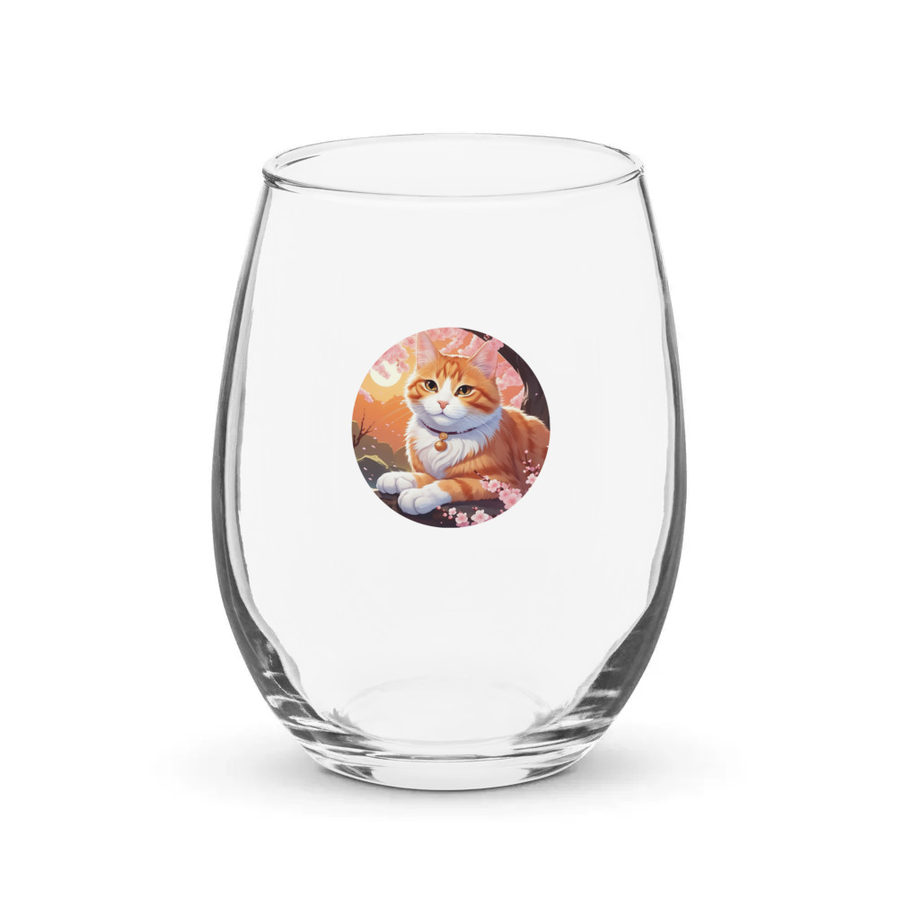 PugMug Custom Jack Jack Stemless Wine Glass