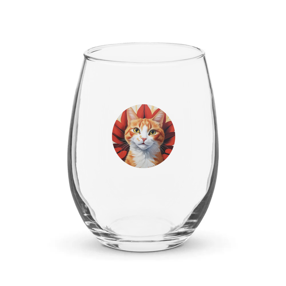 PugMug Custom Jack Jack Stemless Wine Glass