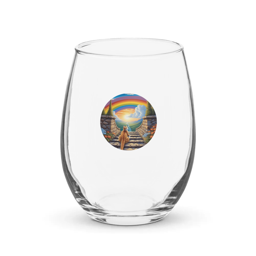 PugMug Custom Jack Jack Stemless Wine Glass