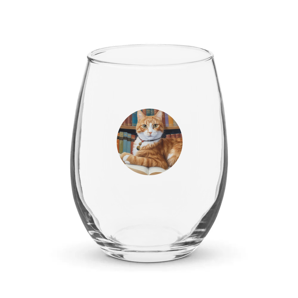 PugMug Custom Jack Jack Stemless Wine Glass