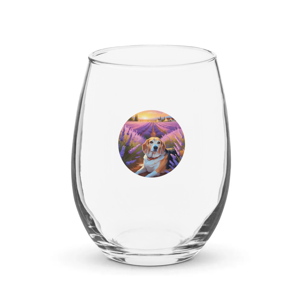 PugMug Custom Munchkin Stemless Wine Glass
