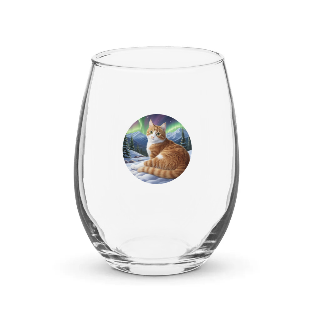 PugMug Custom Jack Jack Stemless Wine Glass