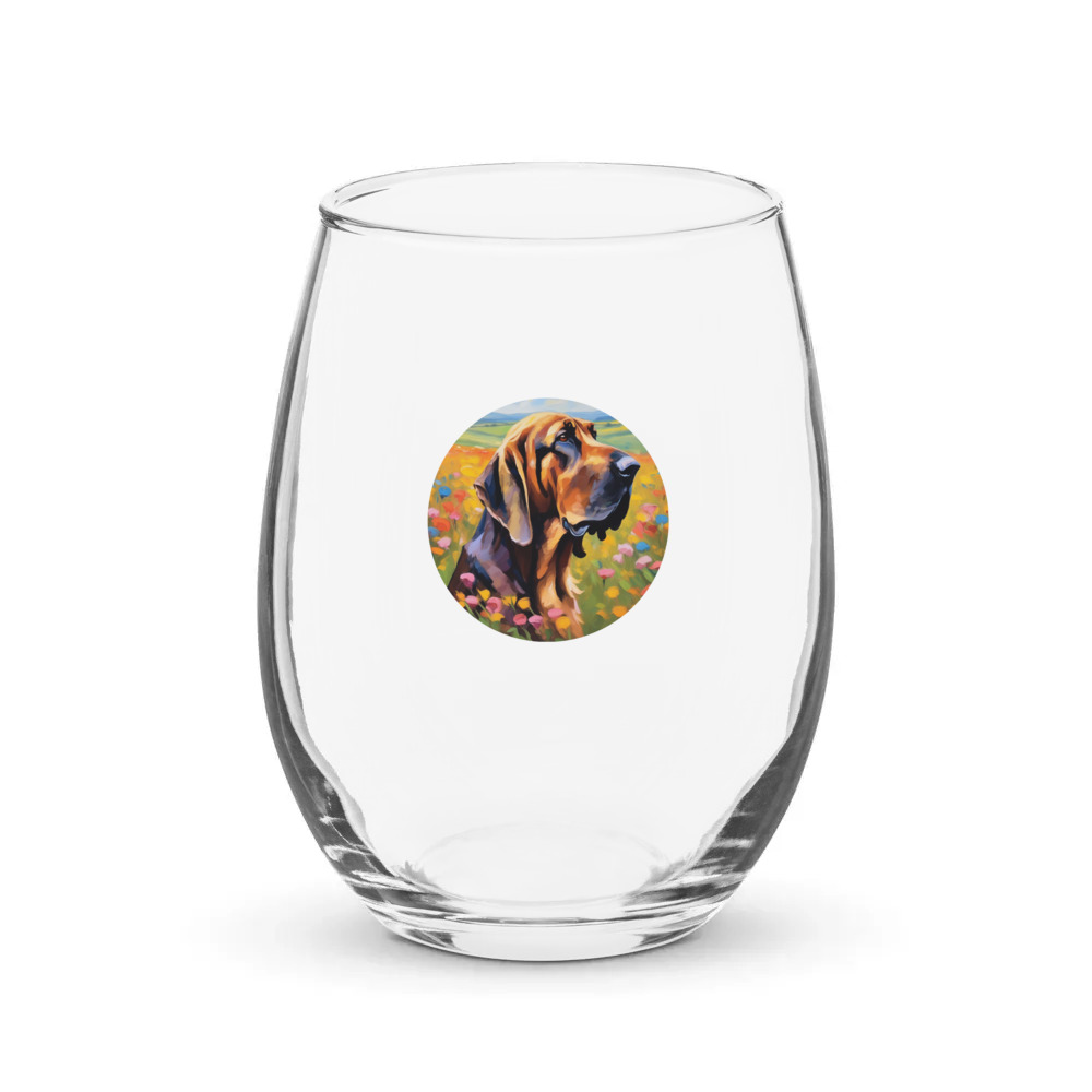 PugMug Custom Pet Stemless Wine Glass