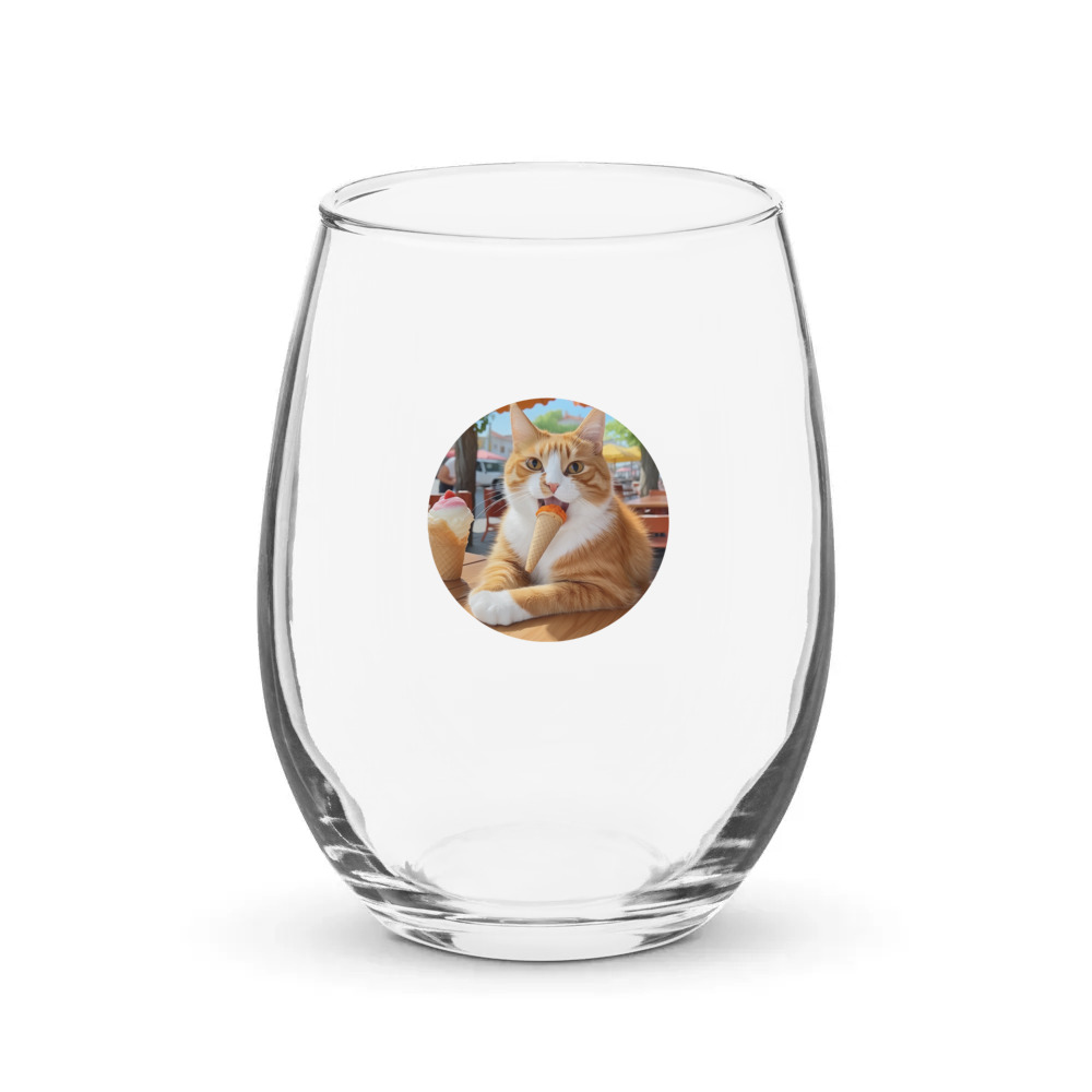 PugMug Custom Jack Jack Stemless Wine Glass