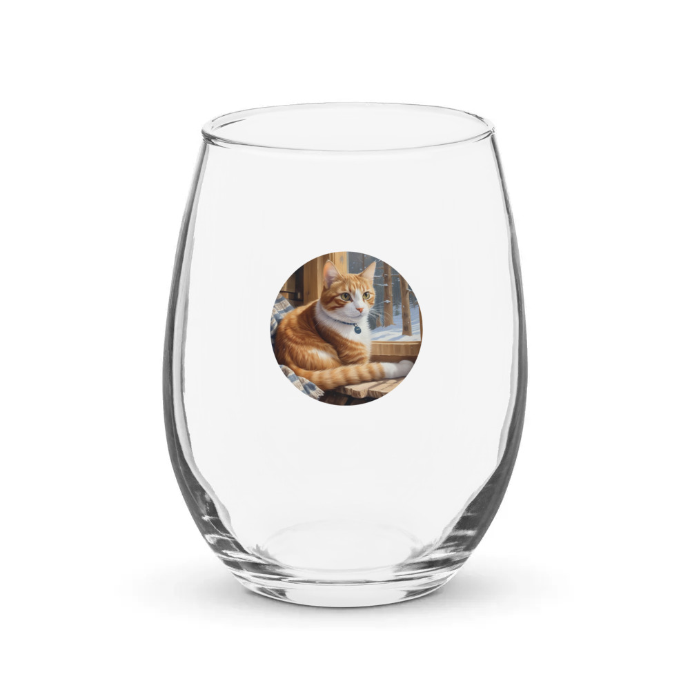 PugMug Custom Jack Jack Stemless Wine Glass