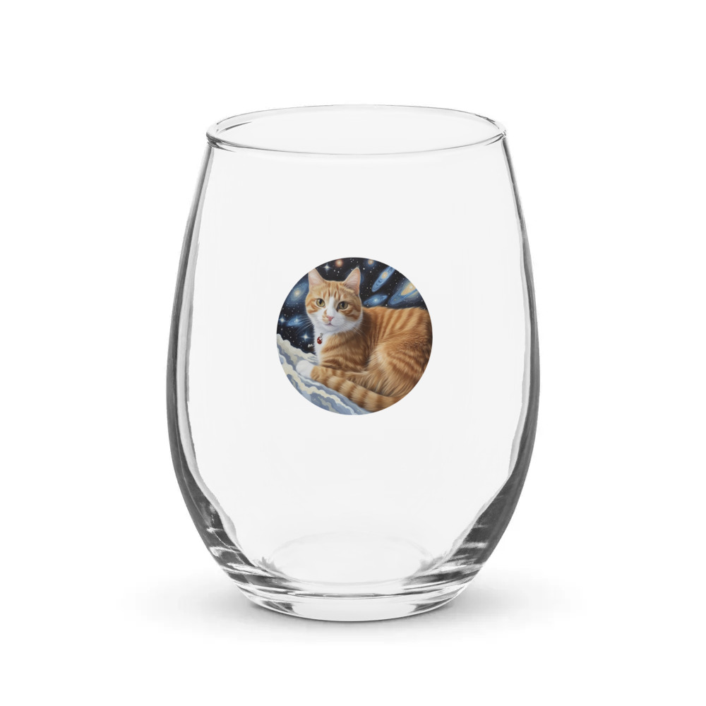 PugMug Custom Jack Jack Stemless Wine Glass