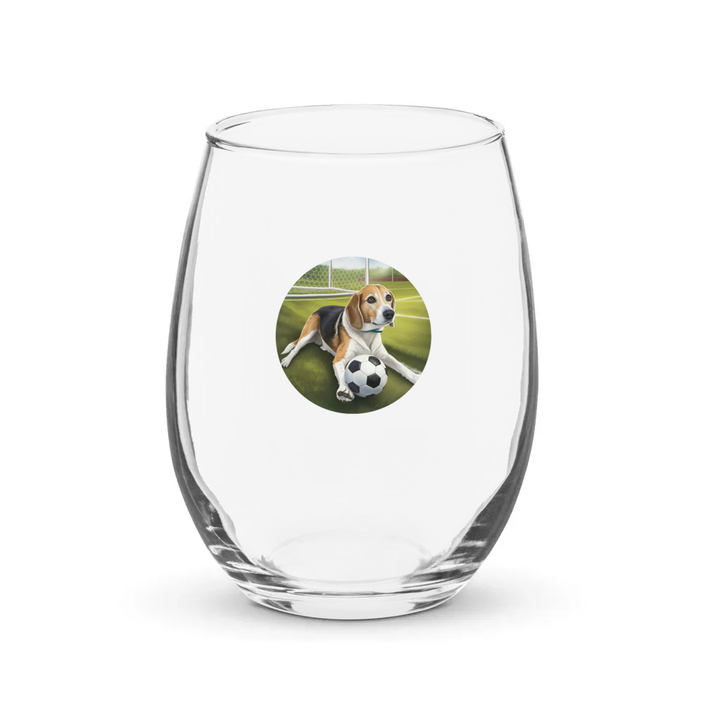 PugMug Custom Munchkin Stemless Wine Glass