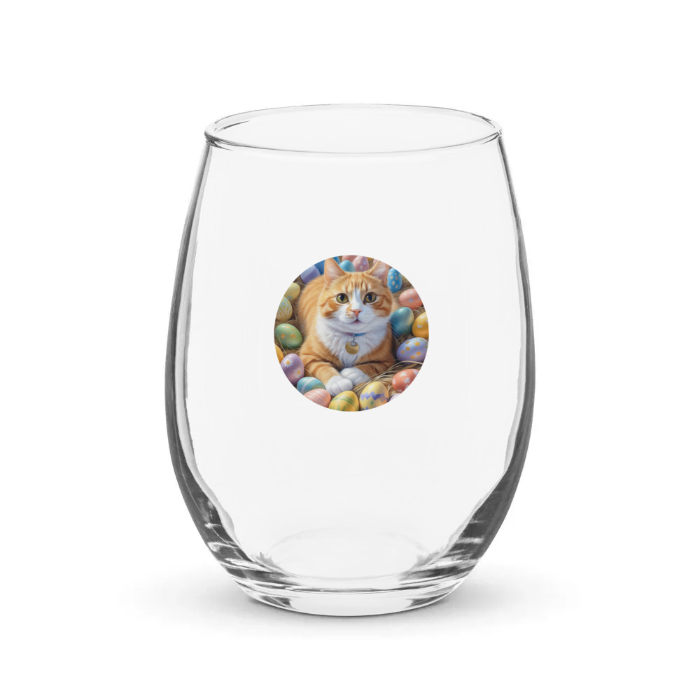 PugMug Custom Jack Jack Stemless Wine Glass