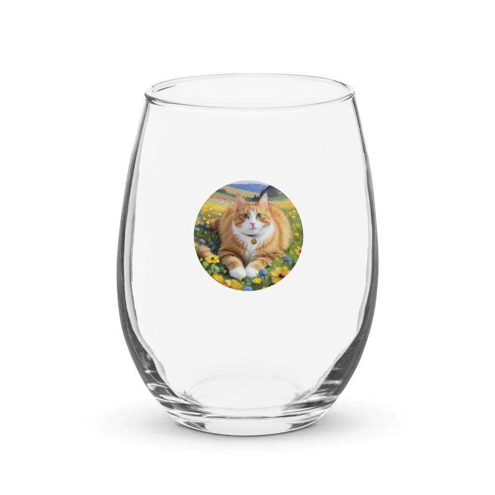 PugMug Custom Jack Jack Stemless Wine Glass