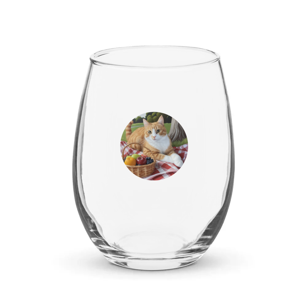 PugMug Custom Jack Jack Stemless Wine Glass