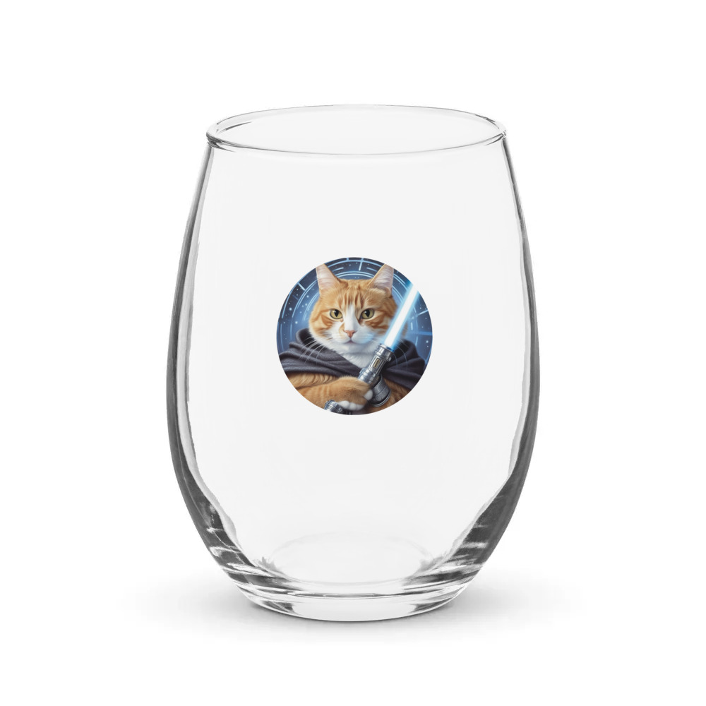 PugMug Custom Jack Jack Stemless Wine Glass