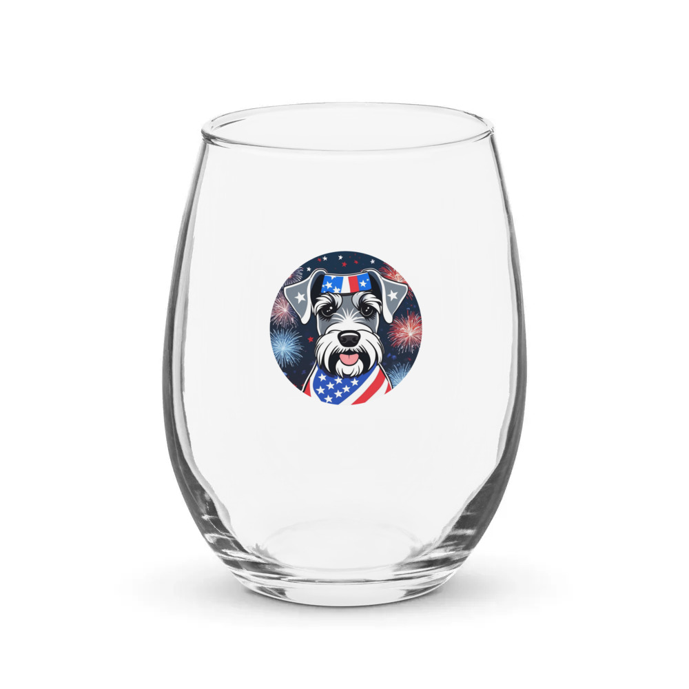 PugMug Custom Pet Stemless Wine Glass