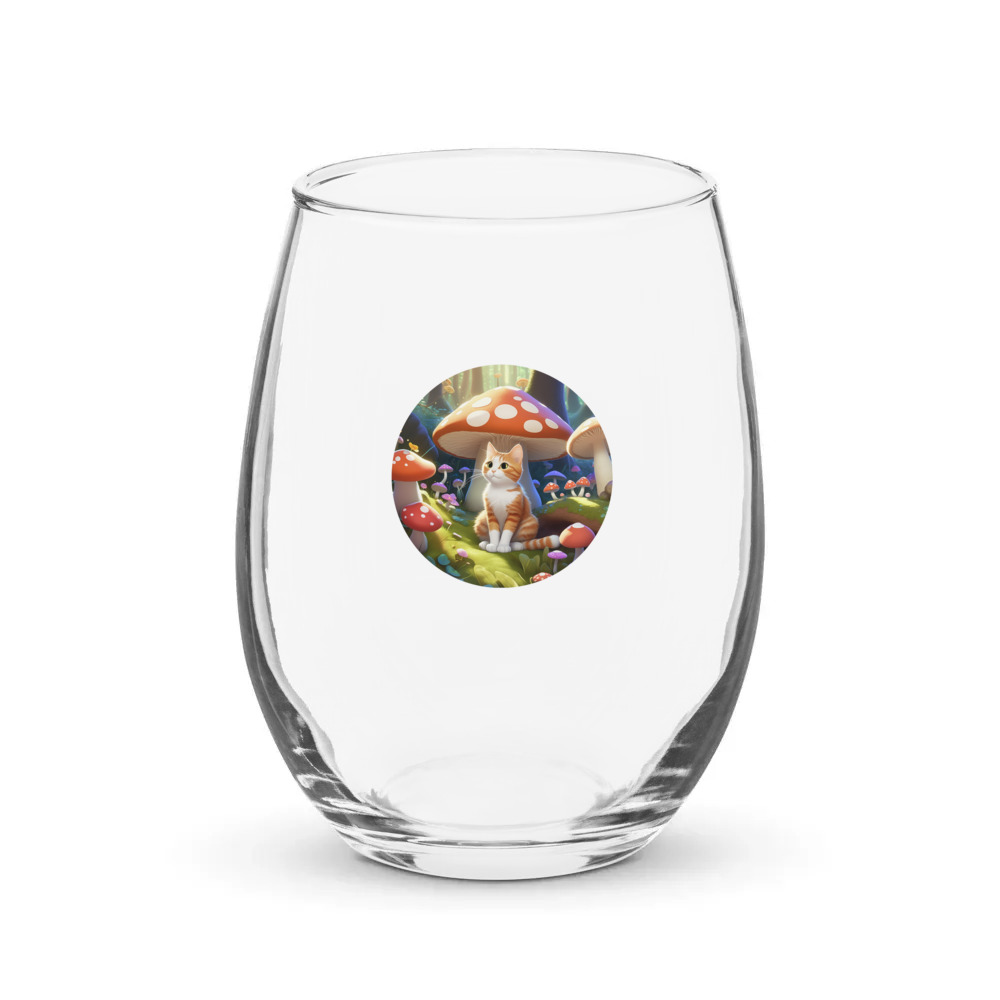 PugMug Custom Jack Jack Stemless Wine Glass