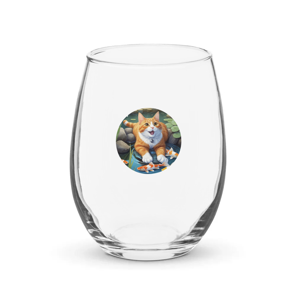 PugMug Custom Jack Jack Stemless Wine Glass