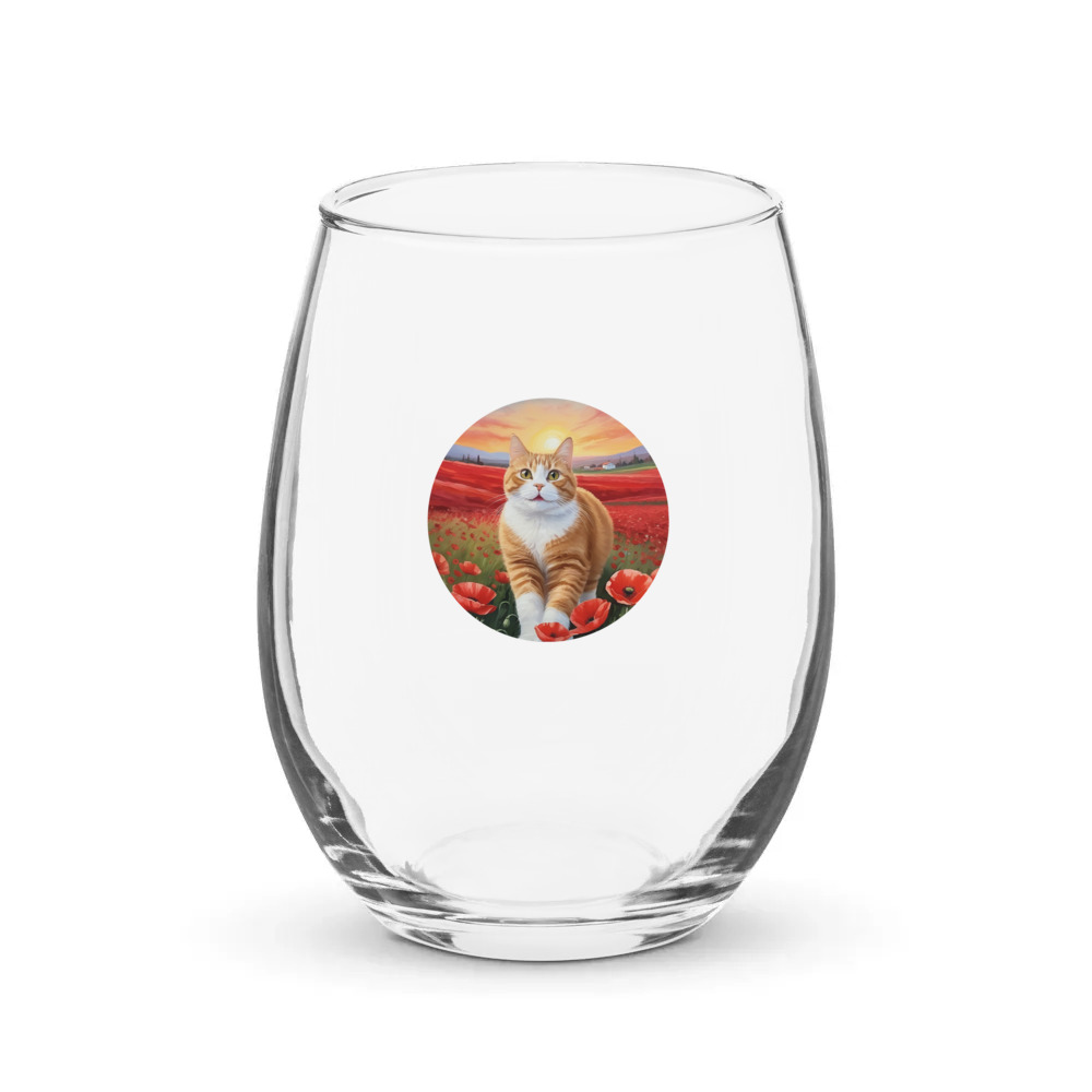 PugMug Custom Jack Jack Stemless Wine Glass
