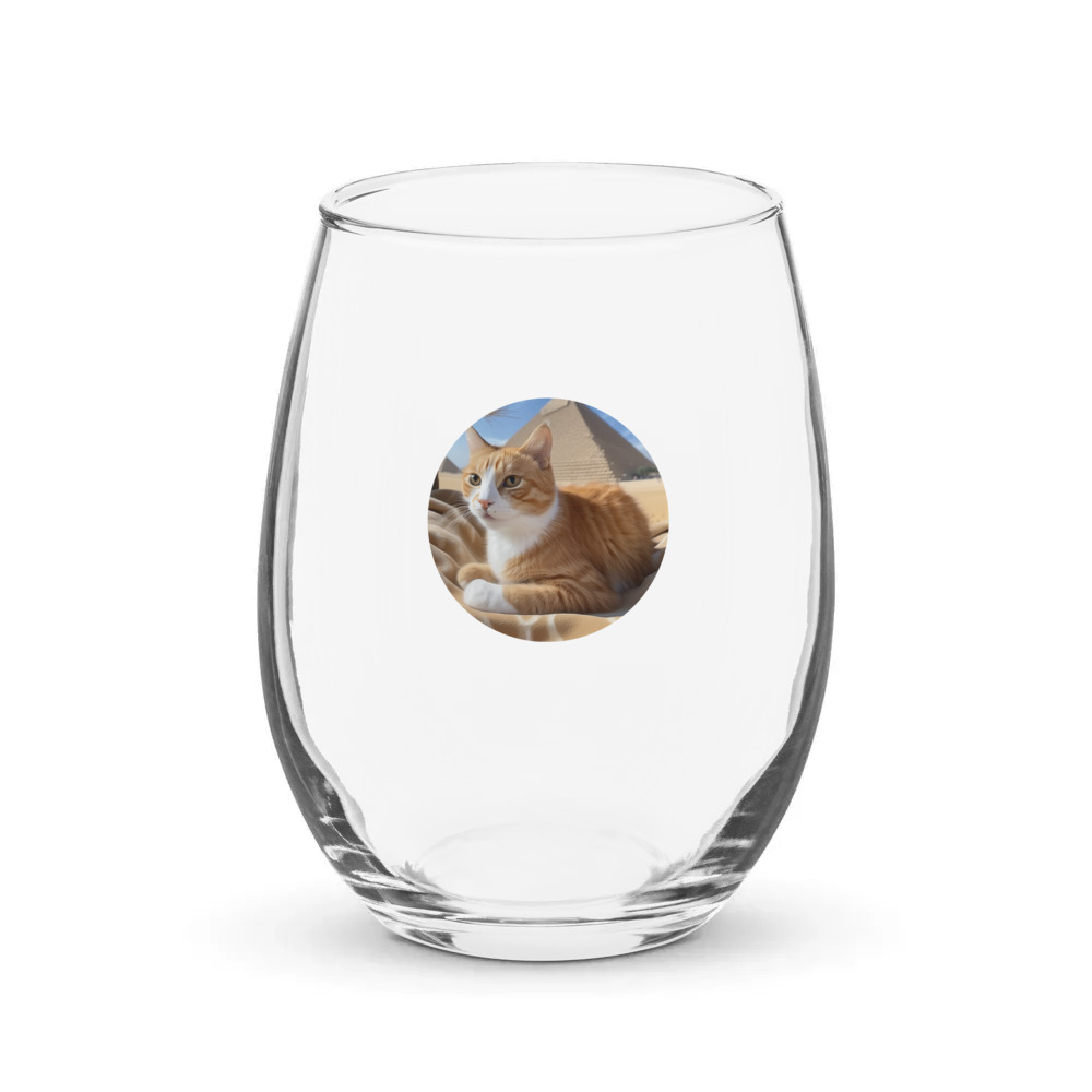 PugMug Custom Jack Jack Stemless Wine Glass