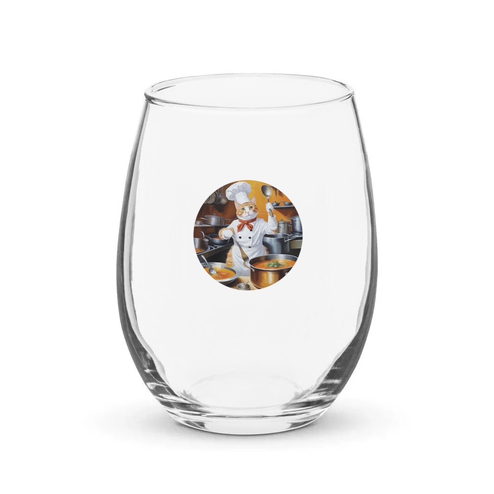 PugMug Custom Jack Jack Stemless Wine Glass