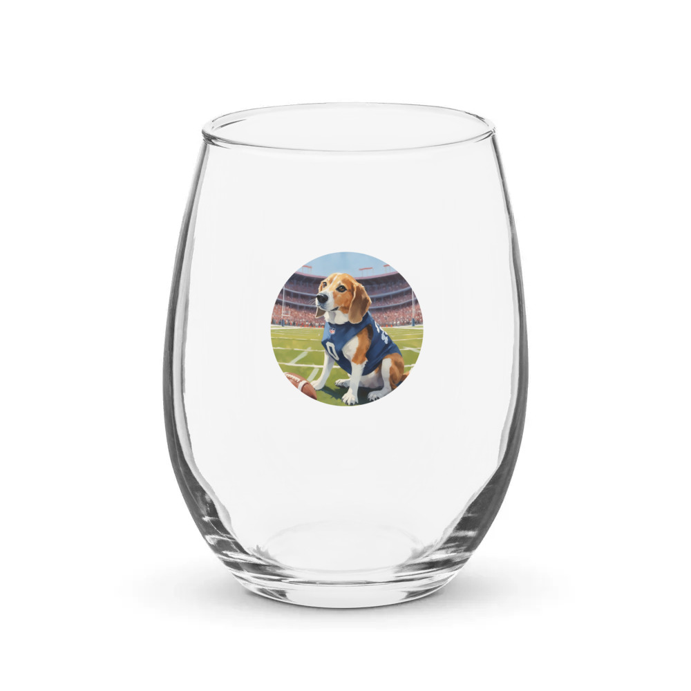 PugMug Custom Munchkin Stemless Wine Glass