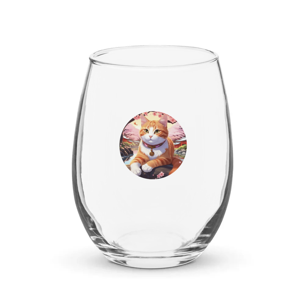 PugMug Custom Jack Jack Stemless Wine Glass