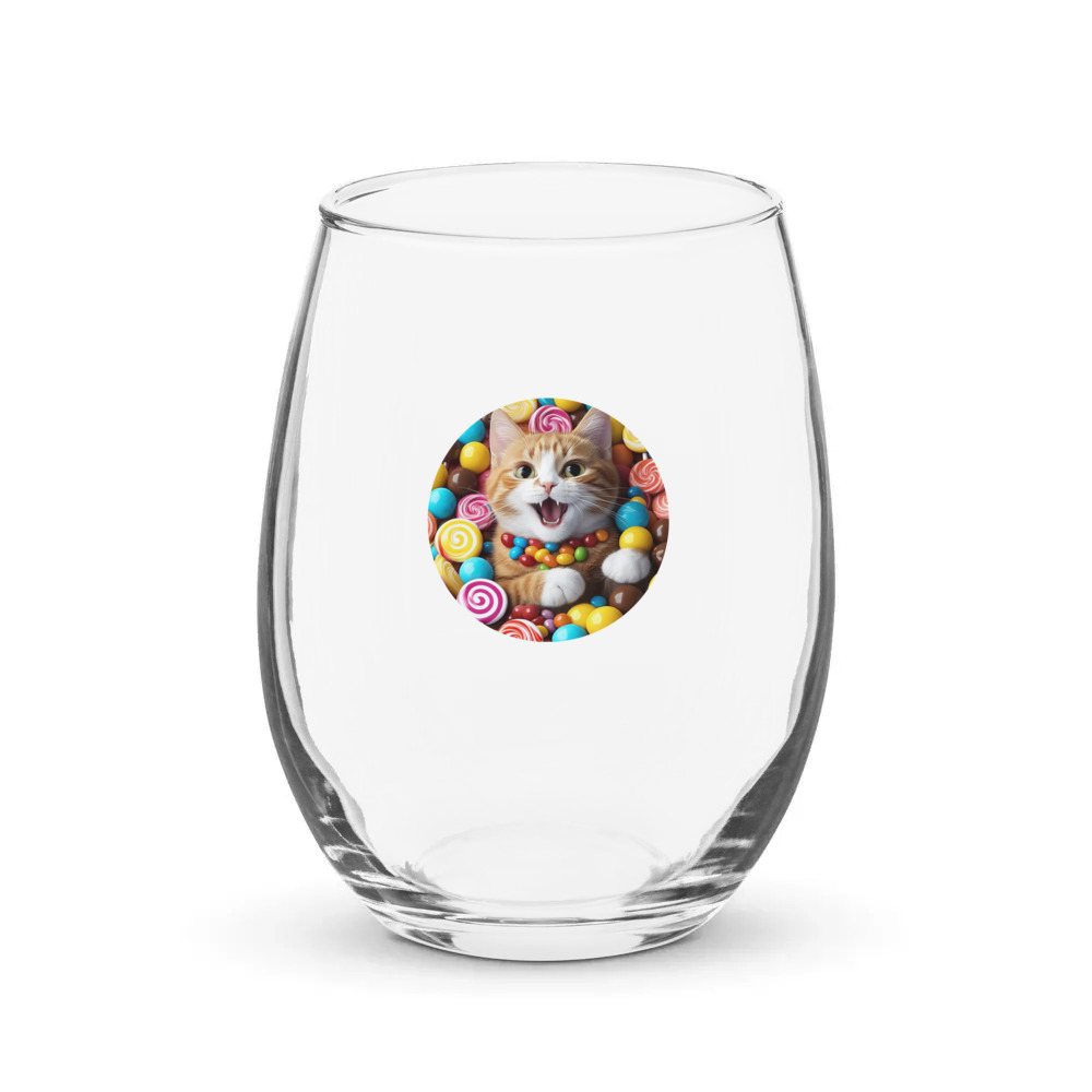 PugMug Custom Jack Jack Stemless Wine Glass