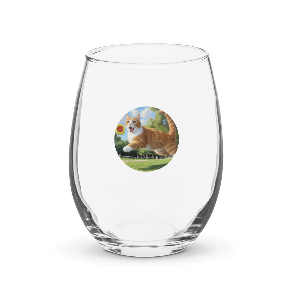 PugMug Custom Jack Jack Stemless Wine Glass