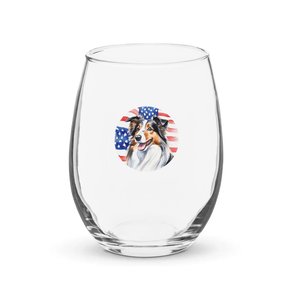 PugMug Custom Pet Stemless Wine Glass