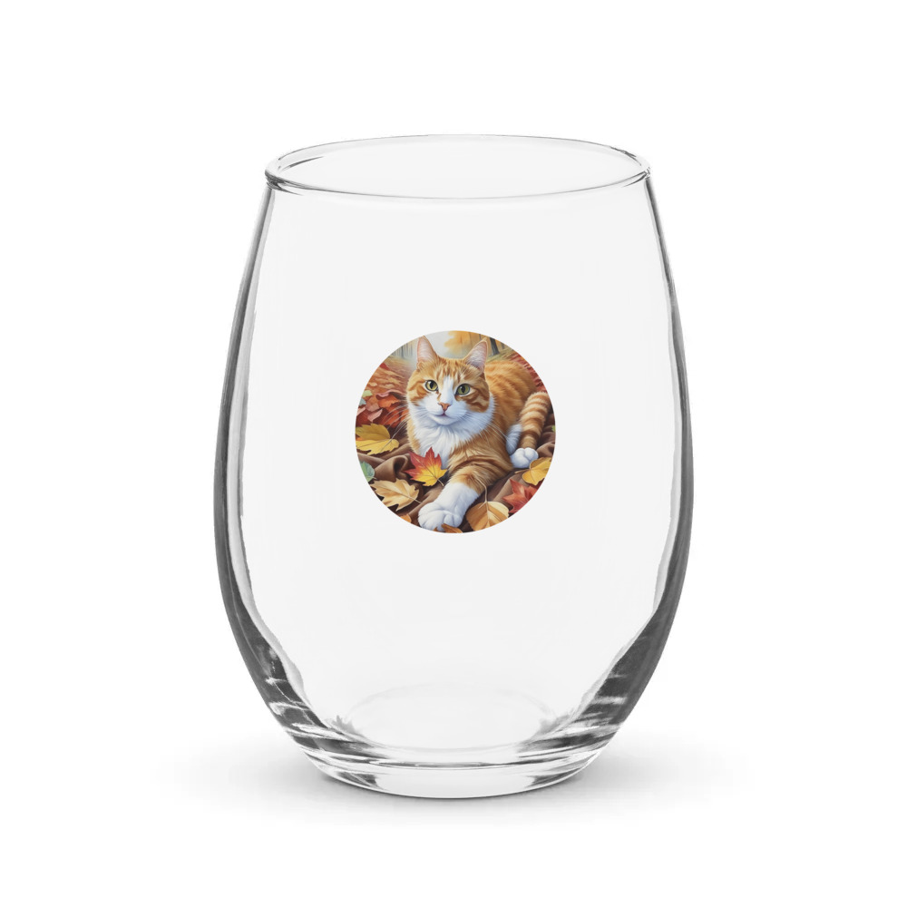 PugMug Custom Jack Jack Stemless Wine Glass