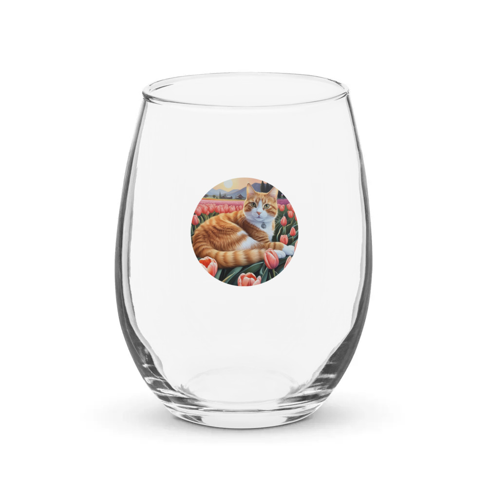 PugMug Custom Jack Jack Stemless Wine Glass