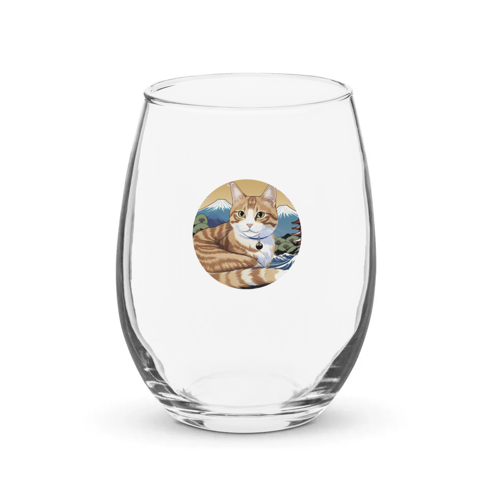 PugMug Custom Jack Jack Stemless Wine Glass