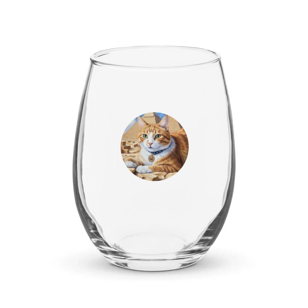 PugMug Custom Jack Jack Stemless Wine Glass
