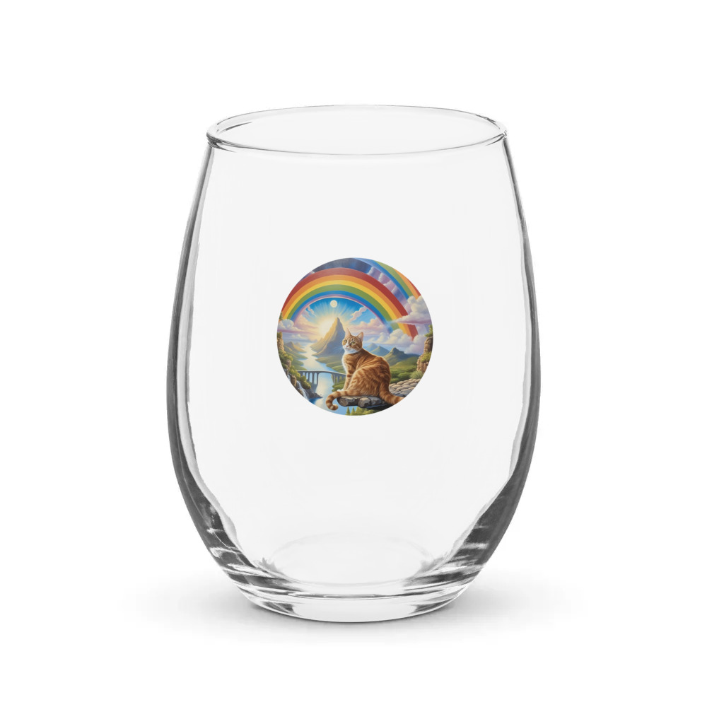 PugMug Custom Jack Jack Stemless Wine Glass