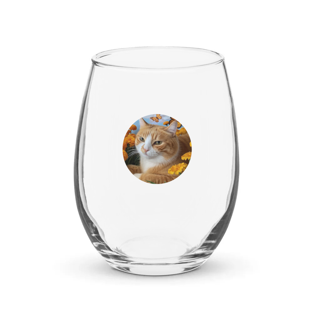 PugMug Custom Jack Jack Stemless Wine Glass