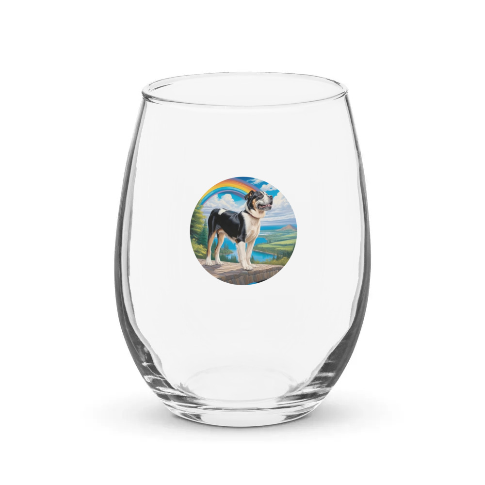 PugMug Custom McHenry Stemless Wine Glass