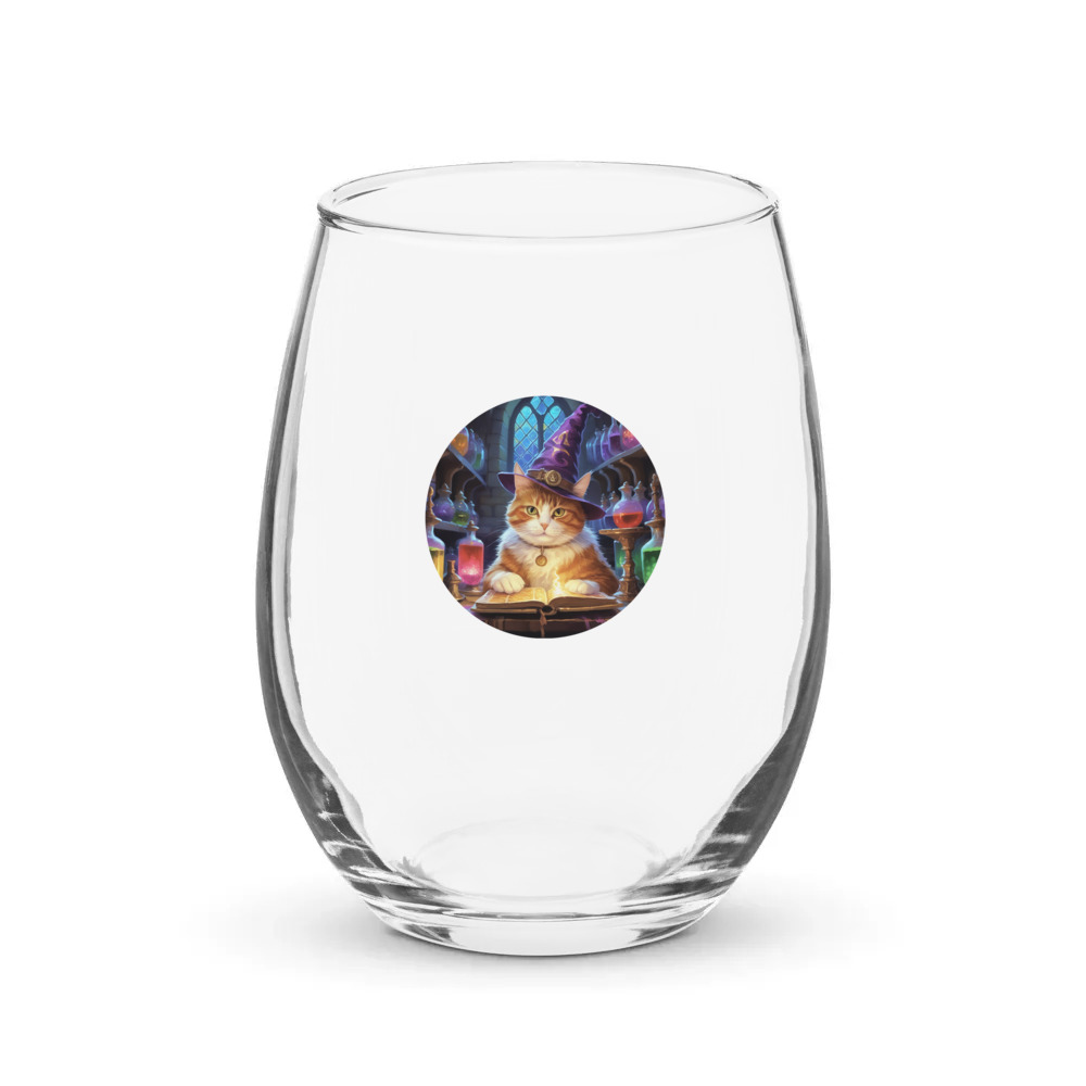 PugMug Custom Jack Jack Stemless Wine Glass