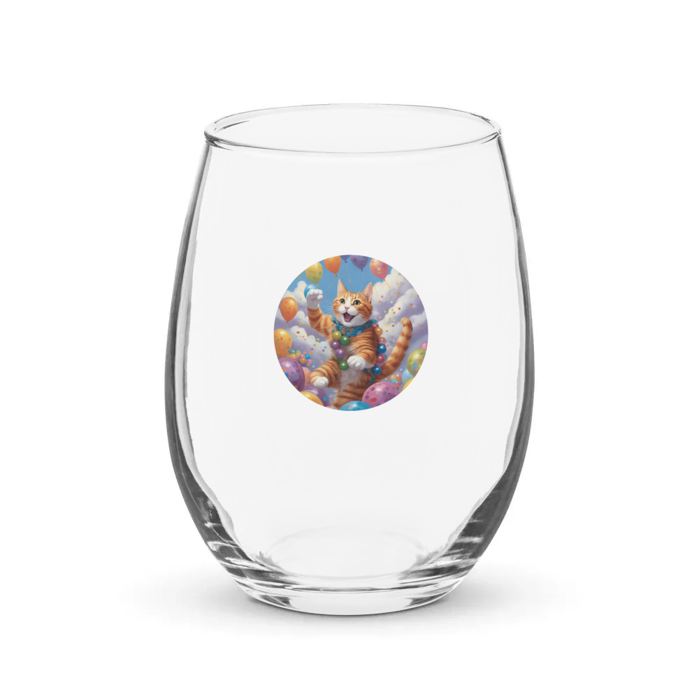 PugMug Custom Jack Jack Stemless Wine Glass