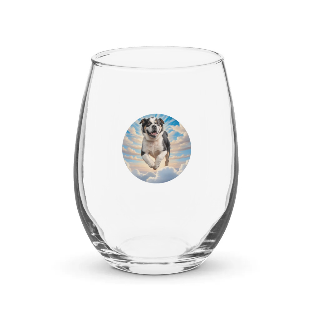 PugMug Custom McHenry Stemless Wine Glass