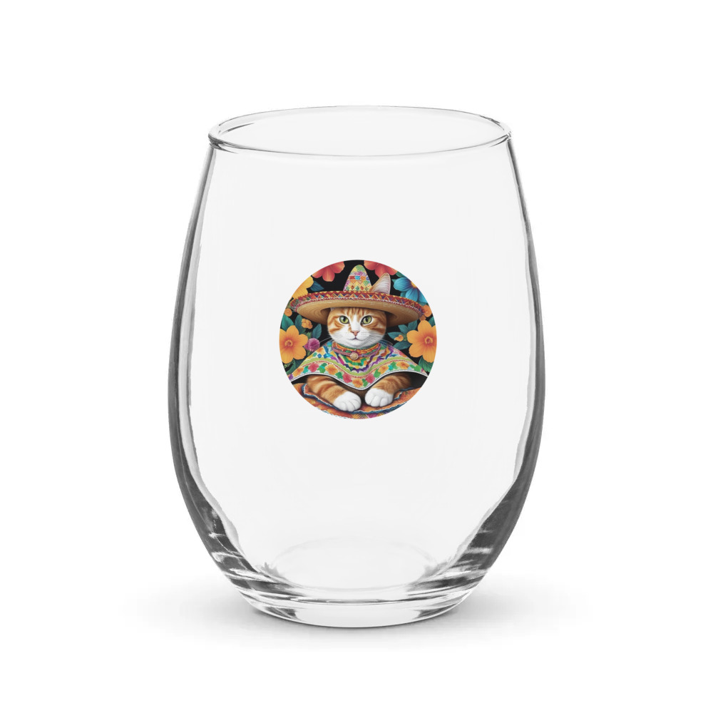 PugMug Custom Jack Jack Stemless Wine Glass