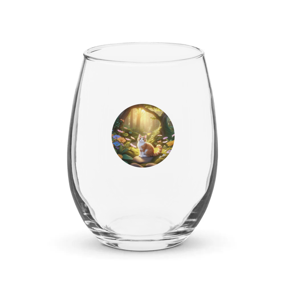 PugMug Custom Jack Jack Stemless Wine Glass