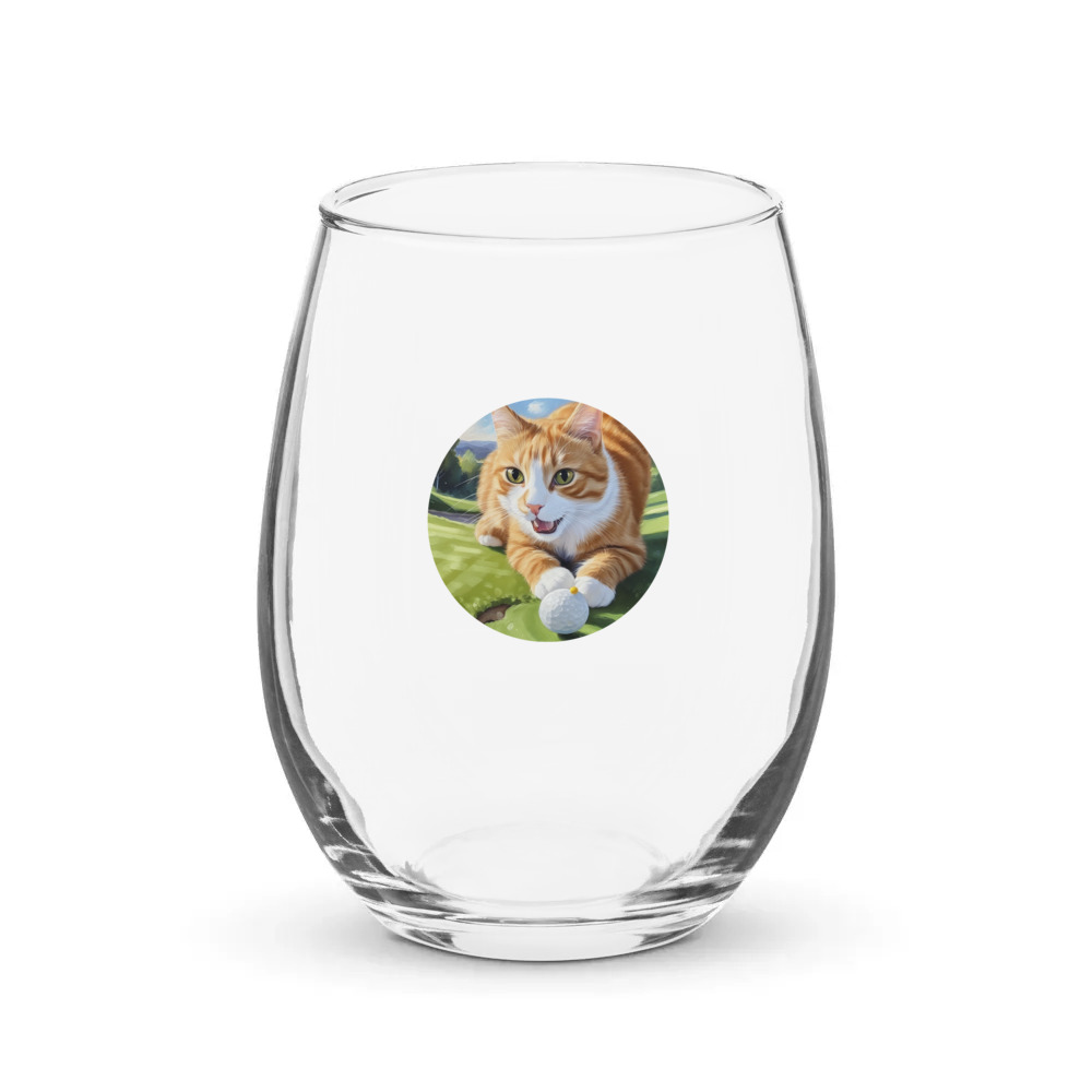 PugMug Custom Jack Jack Stemless Wine Glass